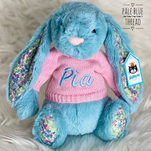 Load image into Gallery viewer, Personalised Jellycat Sweater Jumper - Pink