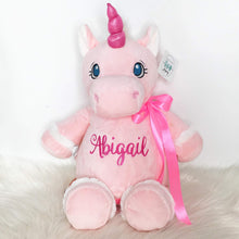 Load image into Gallery viewer, Personalised Pink Unicorn Cubby