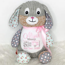 Load image into Gallery viewer, personalised Harlequin Bunny Spots