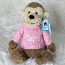Load image into Gallery viewer, Personalised Jellycat Sweater Jumper - Pink