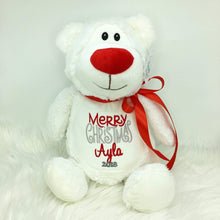 Load image into Gallery viewer, Personalised White Bear Cubby
