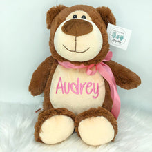 Load image into Gallery viewer, Personalised Brown Bear Cubby