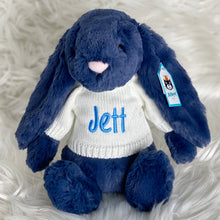 Load image into Gallery viewer, Personalised Jellycat Sweater Jumper - Ivory White