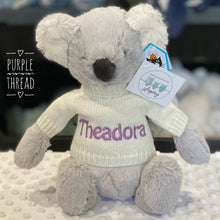 Load image into Gallery viewer, Personalised Jellycat Sweater Jumper - Ivory White