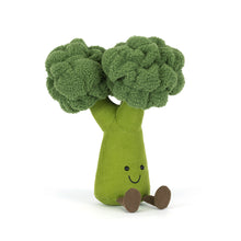 Load image into Gallery viewer, Jellycat Amuseables Plush toy shaped like a broccoli on a white background
