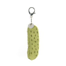 Load image into Gallery viewer, Jellycat Amuseables Pickle Bag Charm back
