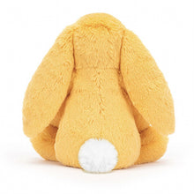 Load image into Gallery viewer, Personalised Jellycat Bashful Bunny Medium - Sunshine back view
