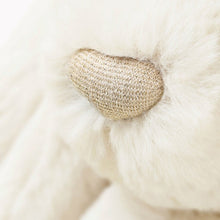 Load image into Gallery viewer, Personalised Jellycat Bashful Bunny Medium - Luxe Luna nose view
