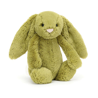 Personalised Jellycat Bashful Bunny Medium - Moss
