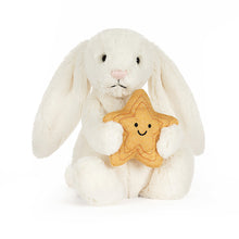 Load image into Gallery viewer, Jellycat Cream Bunny with Star
