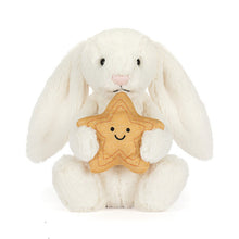 Load image into Gallery viewer, Jellycat Cream Bunny with Star
