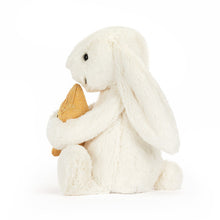 Load image into Gallery viewer, Jellycat Cream Bunny with Star side

