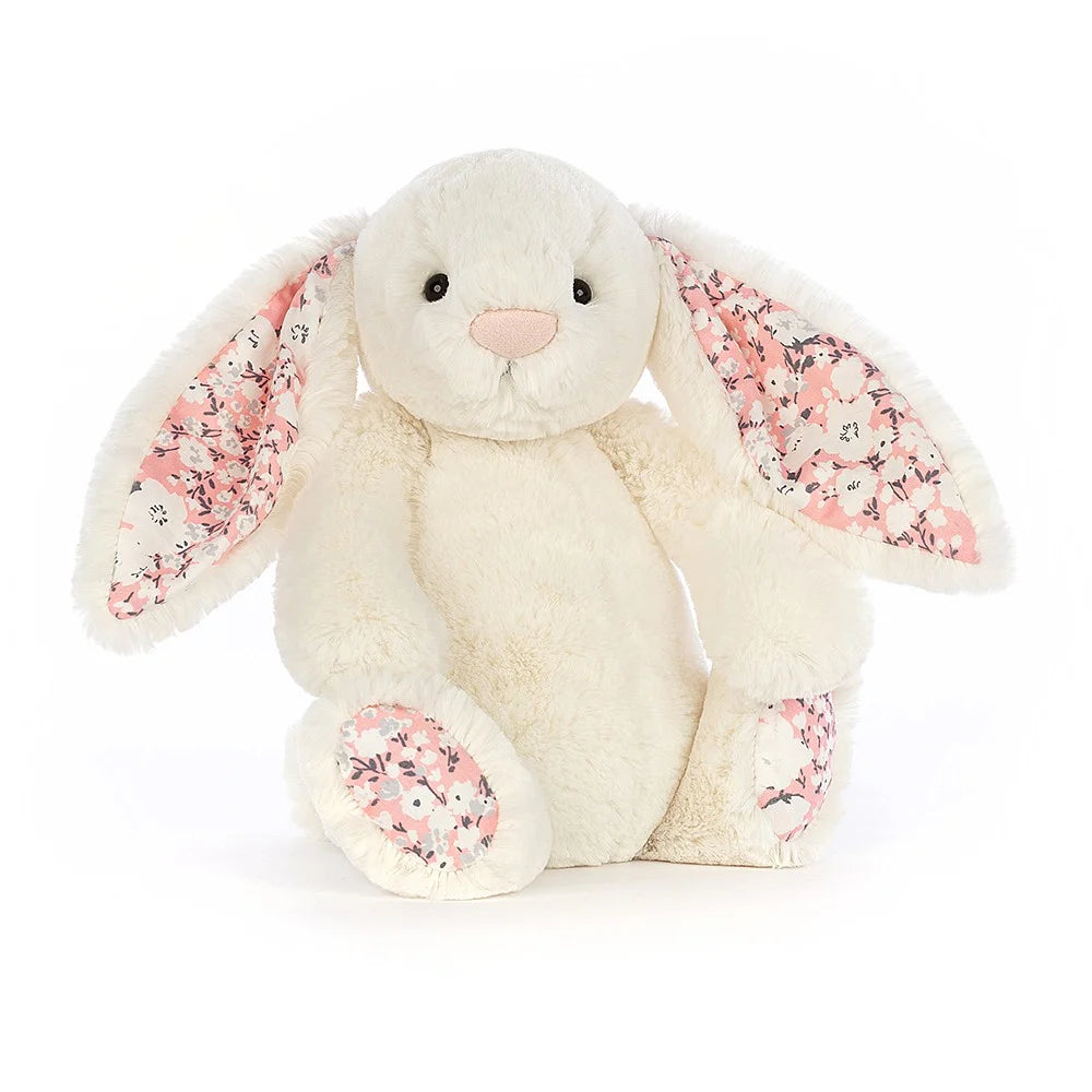 Personalised Jellycat Bashful Bunny Medium Cherry Blossom Made While They re Sleeping