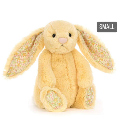 Personalised Jellycat Bashful Bunny SMALL - Blossom Lemon