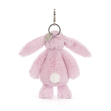 Load image into Gallery viewer, Jellycat Thistlepop Blossom Bunny Bag Charm back
