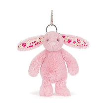 Load image into Gallery viewer, Jellycat Blushkin Blossom Bunny Bag Charm
