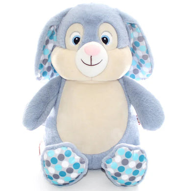 Personalised Blue Bunny Cubby