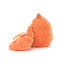 Load image into Gallery viewer, Jellycat Pinchsnap Crab Orange plush toy on a white background
