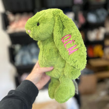 Load image into Gallery viewer, Personalised Jellycat Bashful Bunny Medium - Apple
