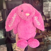 Load image into Gallery viewer, Personalised Jellycat Bashful Bunny Medium - Hot Pink
