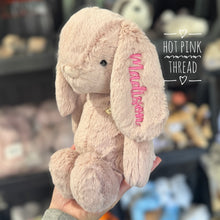 Load image into Gallery viewer, Personalised Jamie Kay Snuggle Bunny | Penelope Blush 30CM
