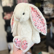 Load image into Gallery viewer, Personalised Jellycat Bashful Bunny Medium - Cherry Blossom
