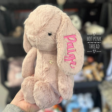 Load image into Gallery viewer, Personalised Jamie Kay Snuggle Bunny | Penelope Blush 30CM
