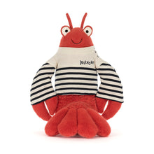 Load image into Gallery viewer, Jellycat Larry Lobster Sailor Outfit front
