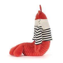 Load image into Gallery viewer, Jellycat Larry Lobster Sailor Outfit side
