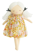 Load image into Gallery viewer, Personalised Alimrose Mini Matilda Asleep Awake - Sweet Marigold 24cm
