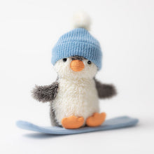Load image into Gallery viewer, Jellycat Peanut Penguin Snowboarding | Small
