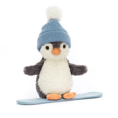 Jellycat Peanut Penguin Snowboarding | Small