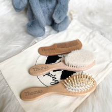 Load image into Gallery viewer, Personalised Baby Hair Brush Set | 3 Pieces |
