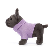 Load image into Gallery viewer, Jellycat French Bulldog | Purple Sweater
