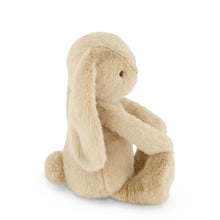 Load image into Gallery viewer, Caramel Jamie Kay Snuggle Bunny plush toy with long ears on a white background
