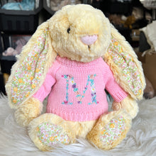 Load image into Gallery viewer, Personalised Jellycat Sweater - Pink

