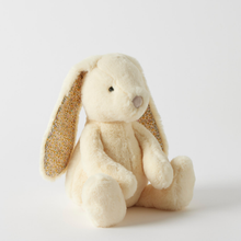 Load image into Gallery viewer, Personalised Jiggle &amp; Giggle Medium Bunny | Floral Lemon SIDE
