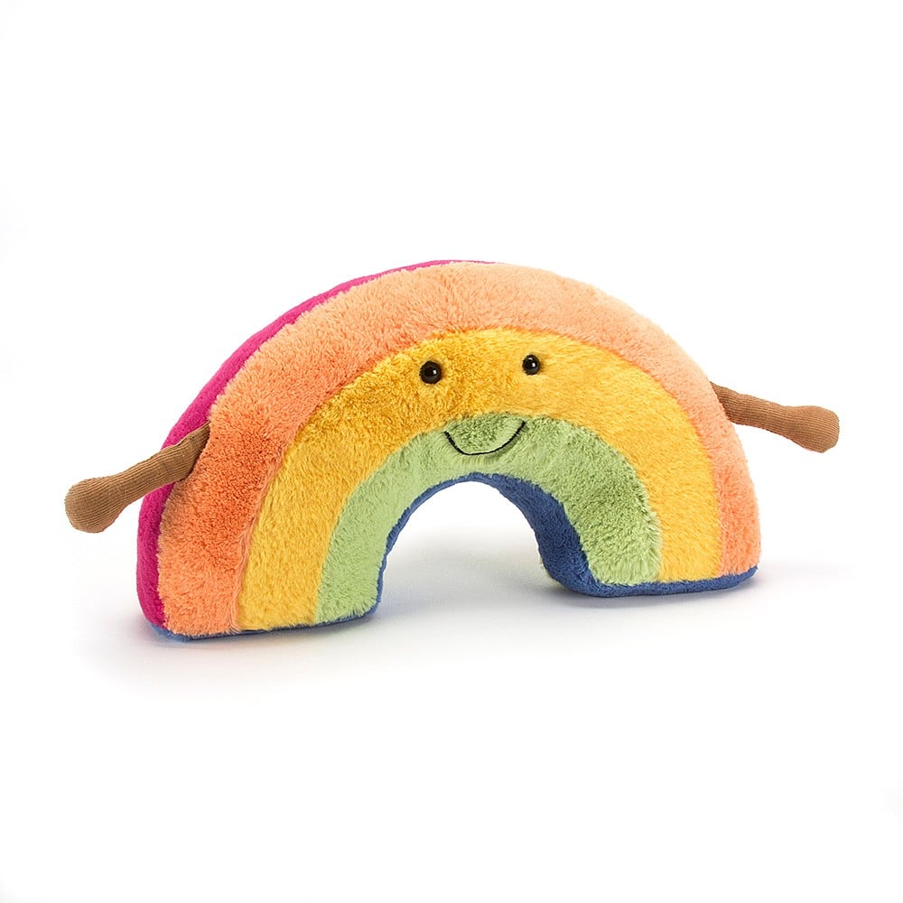 Jellycat Amuseable Rainbow front view