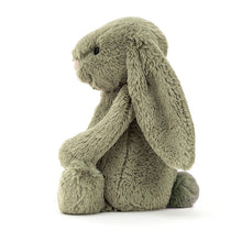 Load image into Gallery viewer, Personalised Jellycat Bashful Bunny - Fern side view
