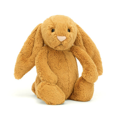 Personalised Jellycat Bashful Bunny Medium - Golden front