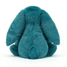 Load image into Gallery viewer, Personalised Jellycat Bashful Bunny Medium - Mineral Blue back view

