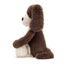 Load image into Gallery viewer, Jellycat Bashful Fudge Puppy Medium side view
