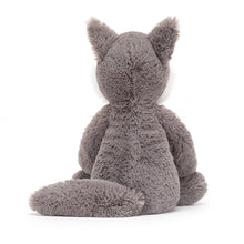 Load image into Gallery viewer, Jellycat Bashful Wolf Medium back view
