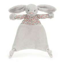 Load image into Gallery viewer, Personalised Jellycat Bashful Bunny - Silver Blossom Comforter
