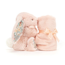 Load image into Gallery viewer, Personalised Jellycat Bashful Bunny - Blush Blossom Blankie Soother

