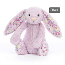 Load image into Gallery viewer, Personalised Jellycat Bashful Bunny SMALL - Jasmine Blossom front view
