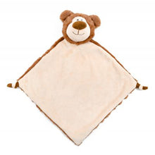Load image into Gallery viewer, Personalised Brown Bear Blankie comforter soother
