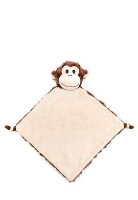 Personalised Monkey Blankie soother comforter