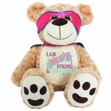 Load image into Gallery viewer, Personalised Courageous Bear - Pink
