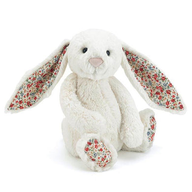 Personalised Jellycat Bashful Bunny - Cream Blossom